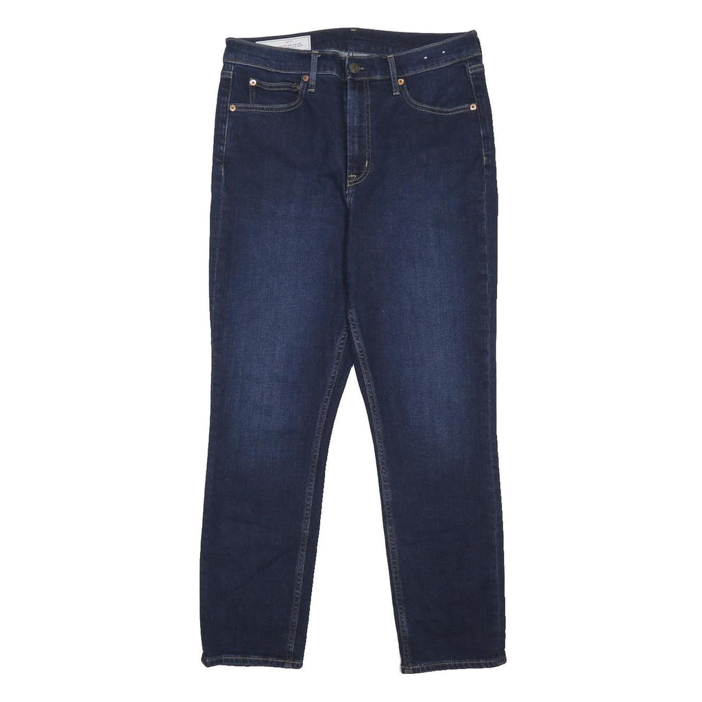 GAP Womens Slim Blue Denim Jeans W31 L27 Zip Closure Classic Fit