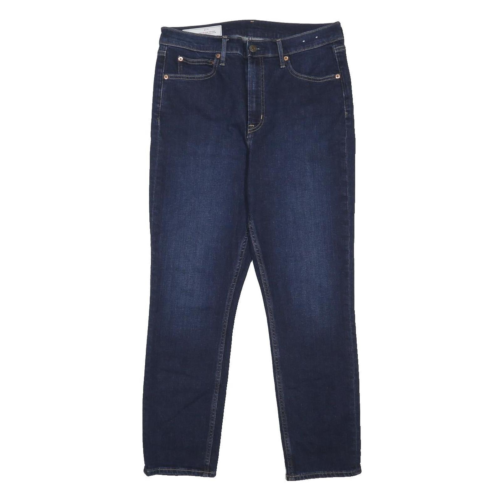 GAP Womens Slim Blue Denim Jeans W31 L27 Zip Closure Classic Fit