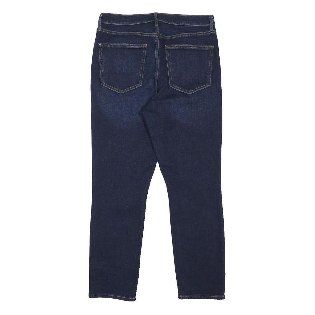 GAP Womens Slim Blue Denim Jeans W31 L27 Zip Closure Classic Fit