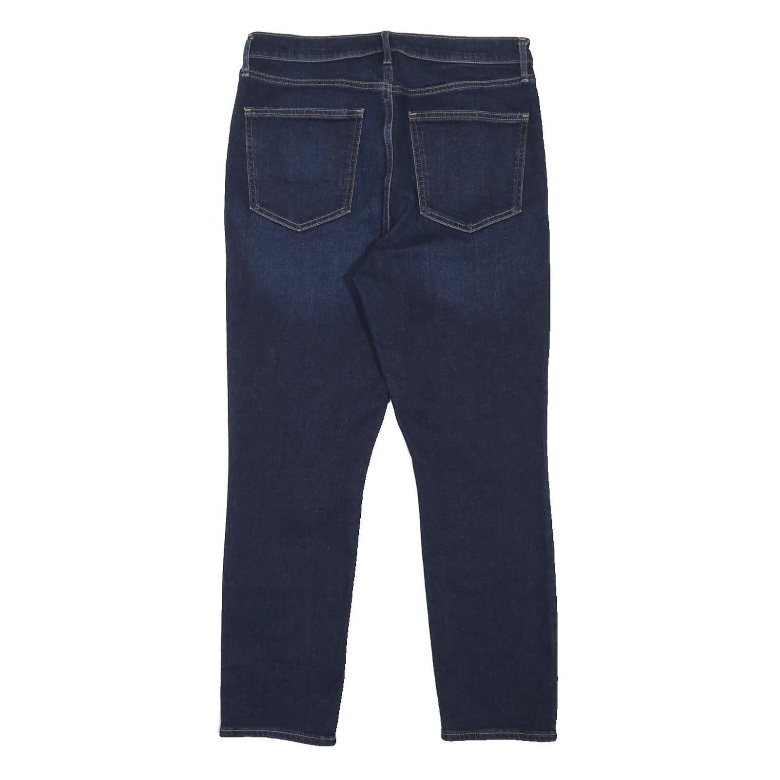 GAP Womens Slim Blue Denim Jeans W31 L27 Zip Closure Classic Fit