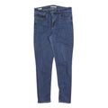 LEVI'S 721 Womens Jeans Blue Slim Skinny Denim Medium W30 L30 Stretch