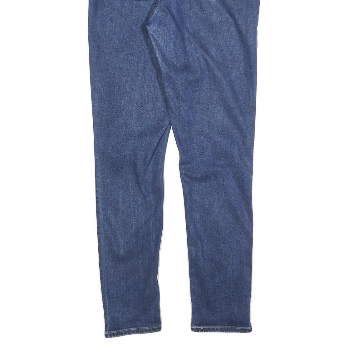 LEVI'S 721 Womens Jeans Blue Slim Skinny Denim Medium W30 L30 Stretch