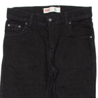 LEVI'S Mens Denim Shorts Black M W30
