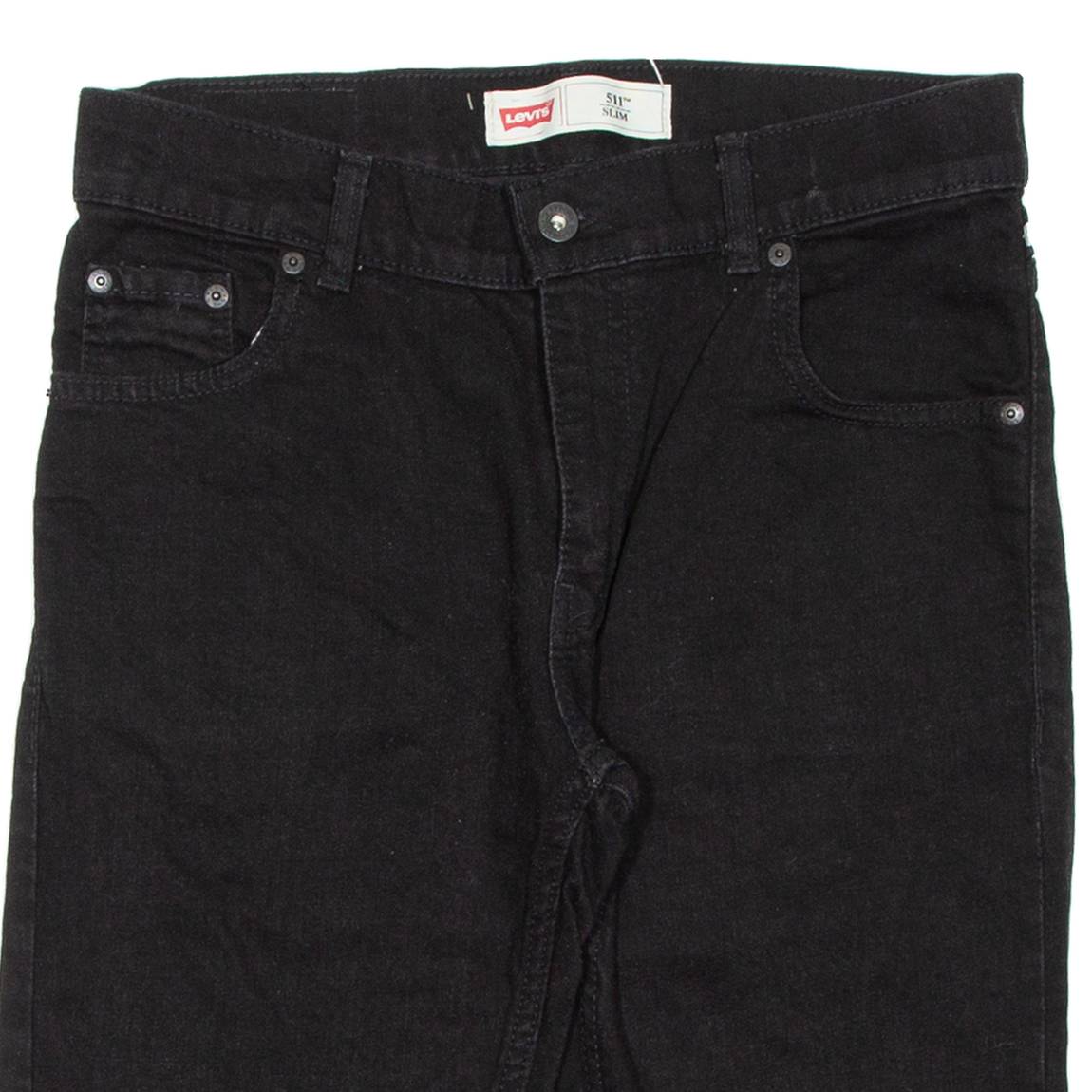 LEVI'S Mens Denim Shorts Black M W30