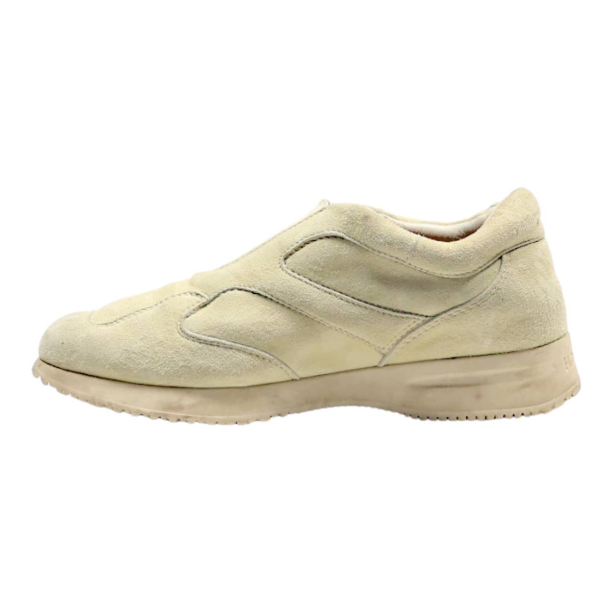 HOGAN Sneaker Trainers Green Suede Womens UK 5