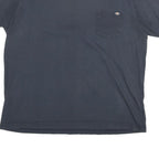 DICKIES Mens Black Pocket T-Shirt XL Short Sleeve Crew Neck Cotton Blend Casual