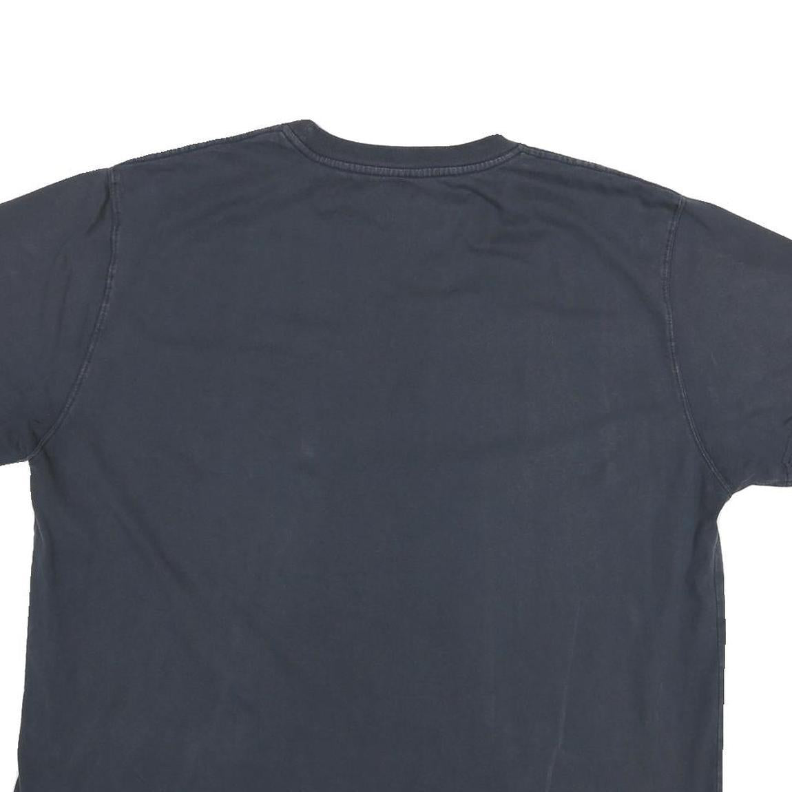 DICKIES Mens Black Pocket T-Shirt XL Short Sleeve Crew Neck Cotton Blend Casual