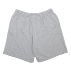 ADIDAS Mens Shorts Grey Casual Cotton Blend 2XL W34 Lightweight Drawstring