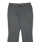 COLUMBIA Womens Nylon Grey Regular Fit Straight Trousers W34 L30 Outdoor Cargo