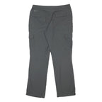 COLUMBIA Womens Nylon Grey Regular Fit Straight Trousers W34 L30 Outdoor Cargo