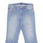 CHAPS Womens Jeans Blue Relaxed Straight Denim Light W31 L26 Classic Casual