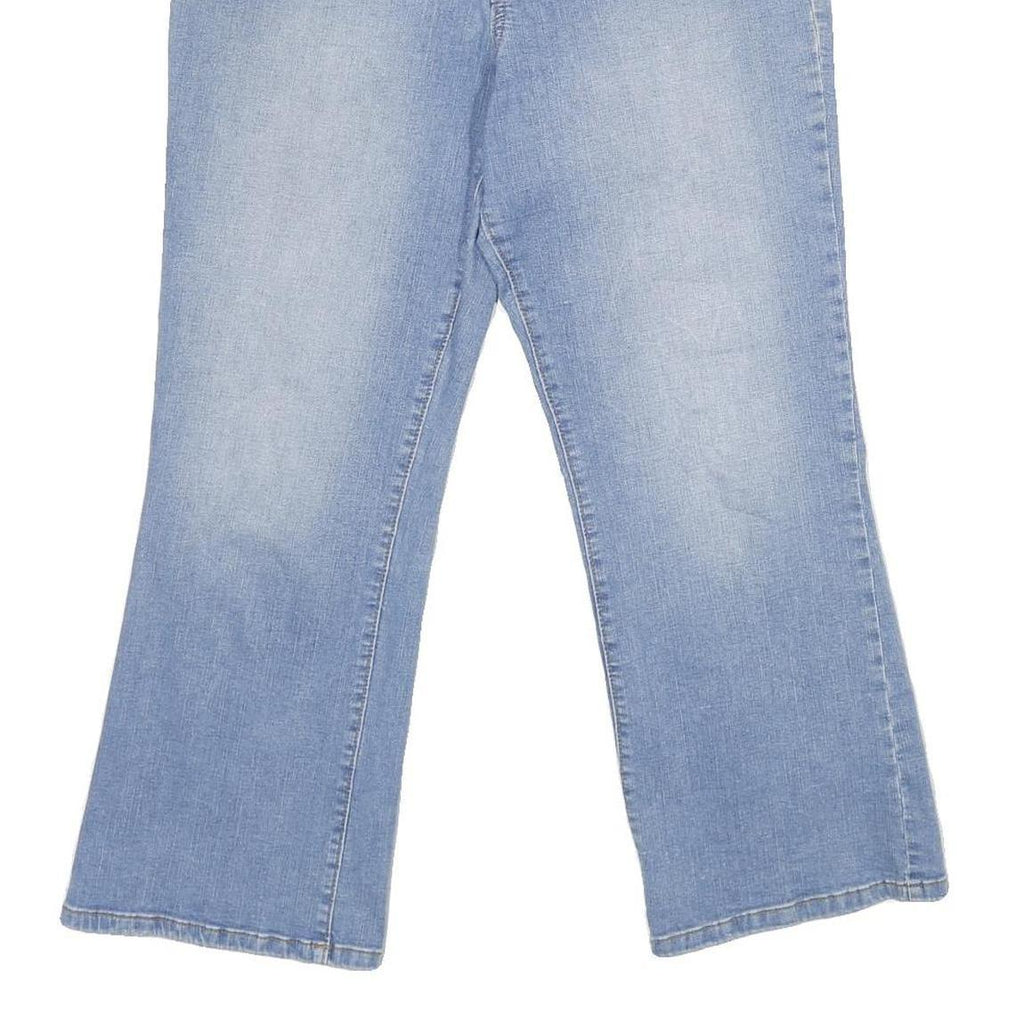 CHAPS Womens Jeans Blue Relaxed Straight Denim Light W31 L26 Classic Casual