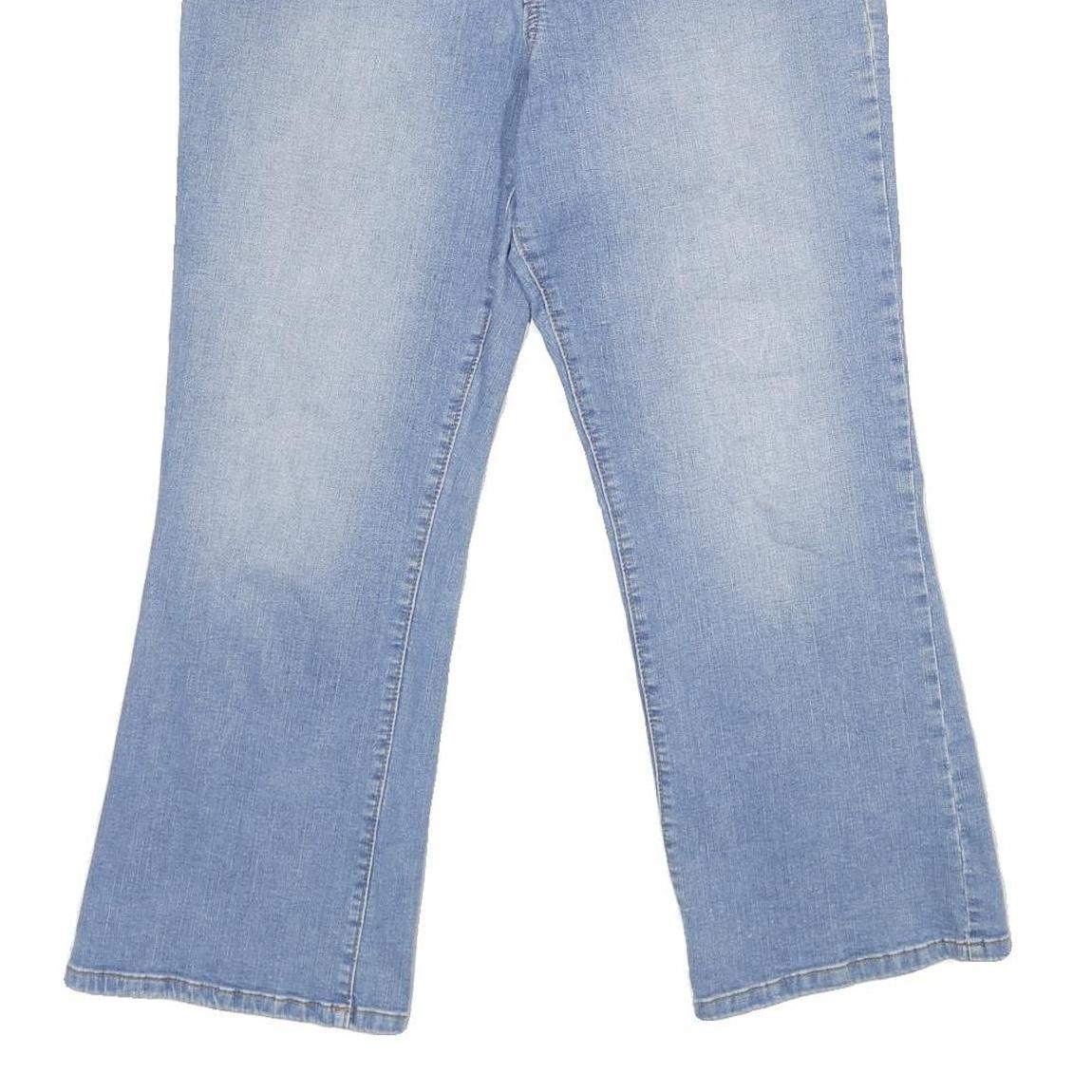 CHAPS Womens Jeans Blue Relaxed Straight Denim Light W31 L26 Classic Casual