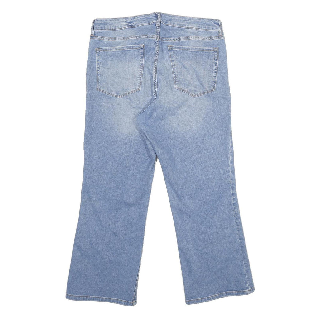 CHAPS Womens Jeans Blue Relaxed Straight Denim Light W31 L26 Classic Casual