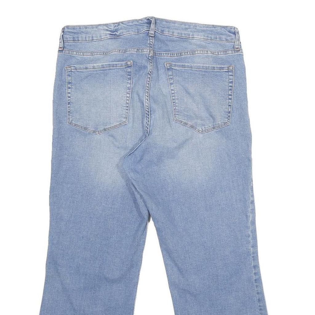 CHAPS Womens Jeans Blue Relaxed Straight Denim Light W31 L26 Classic Casual