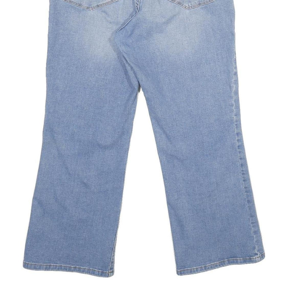 CHAPS Womens Jeans Blue Relaxed Straight Denim Light W31 L26 Classic Casual