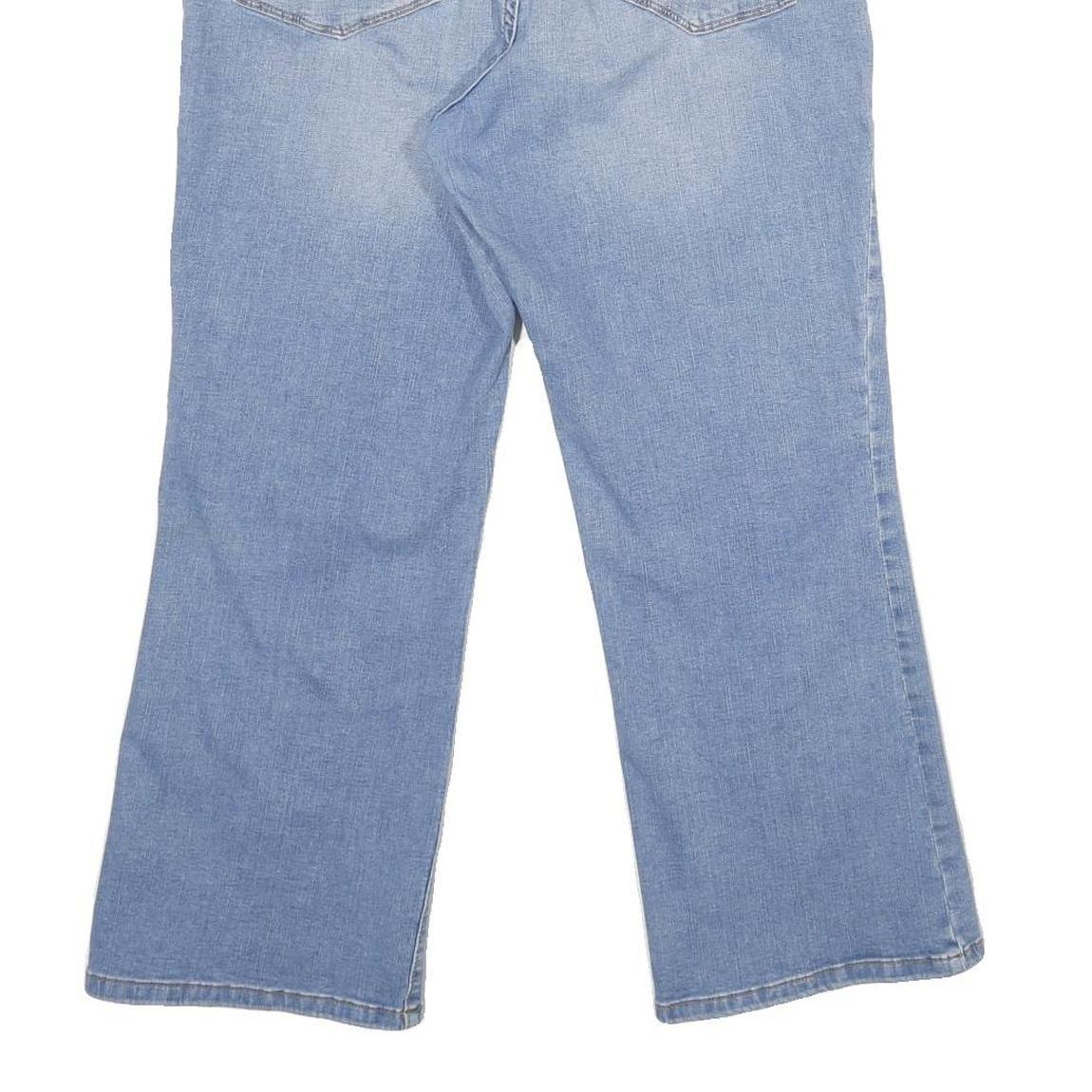 CHAPS Womens Jeans Blue Relaxed Straight Denim Light W31 L26 Classic Casual