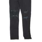 LEVI'S 511 Slim Mens Jeans Black Slim Skinny Denim Medium W30 L32 Ripped