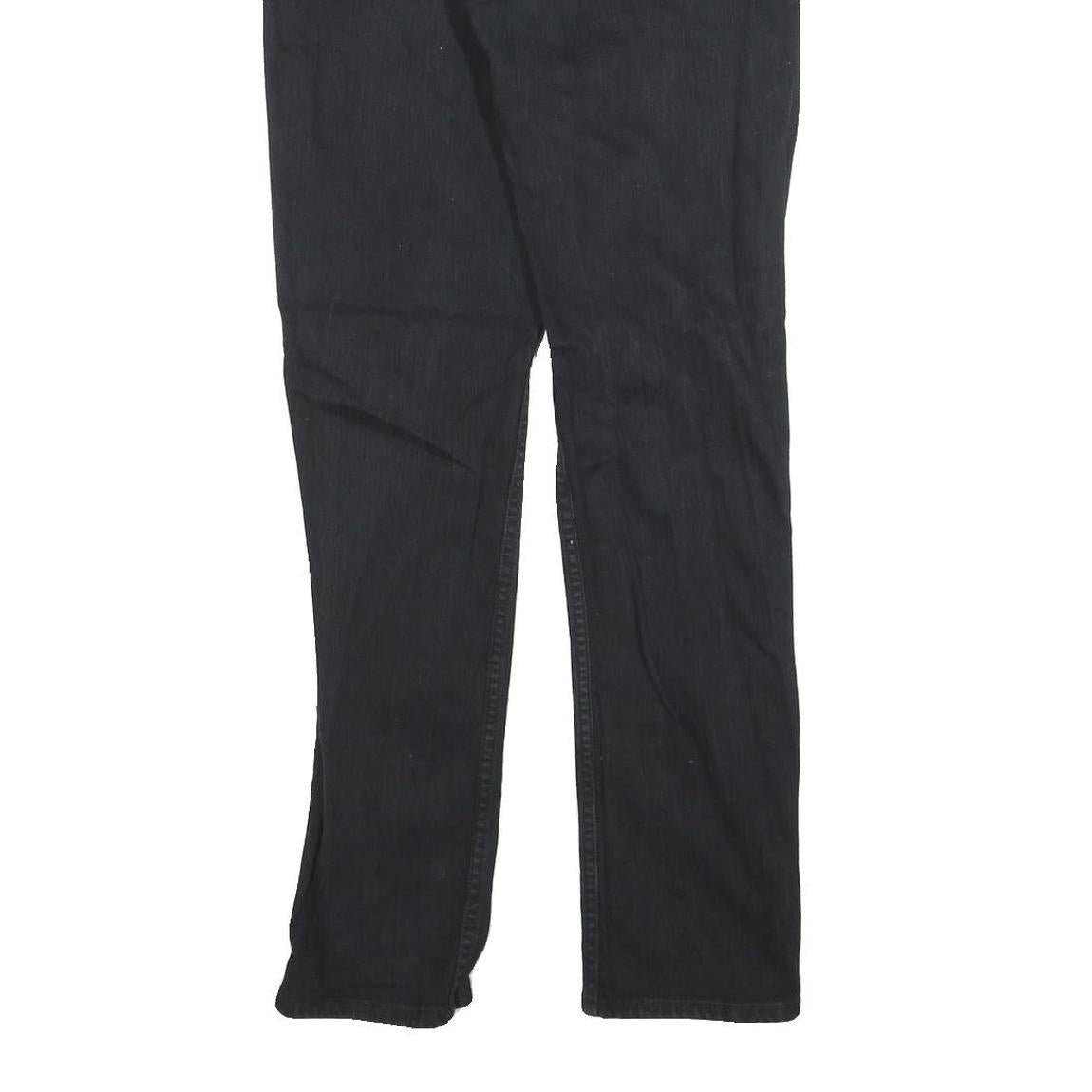 LEVI'S 511 Slim Mens Jeans Black Slim Skinny Denim Medium W30 L32 Ripped