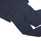 DICKIES Mens Navy Blue Cotton Blend Dungarees L W40 L30 Workwear Relaxed Fit