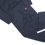 DICKIES Mens Navy Blue Cotton Blend Dungarees L W40 L30 Workwear Relaxed Fit