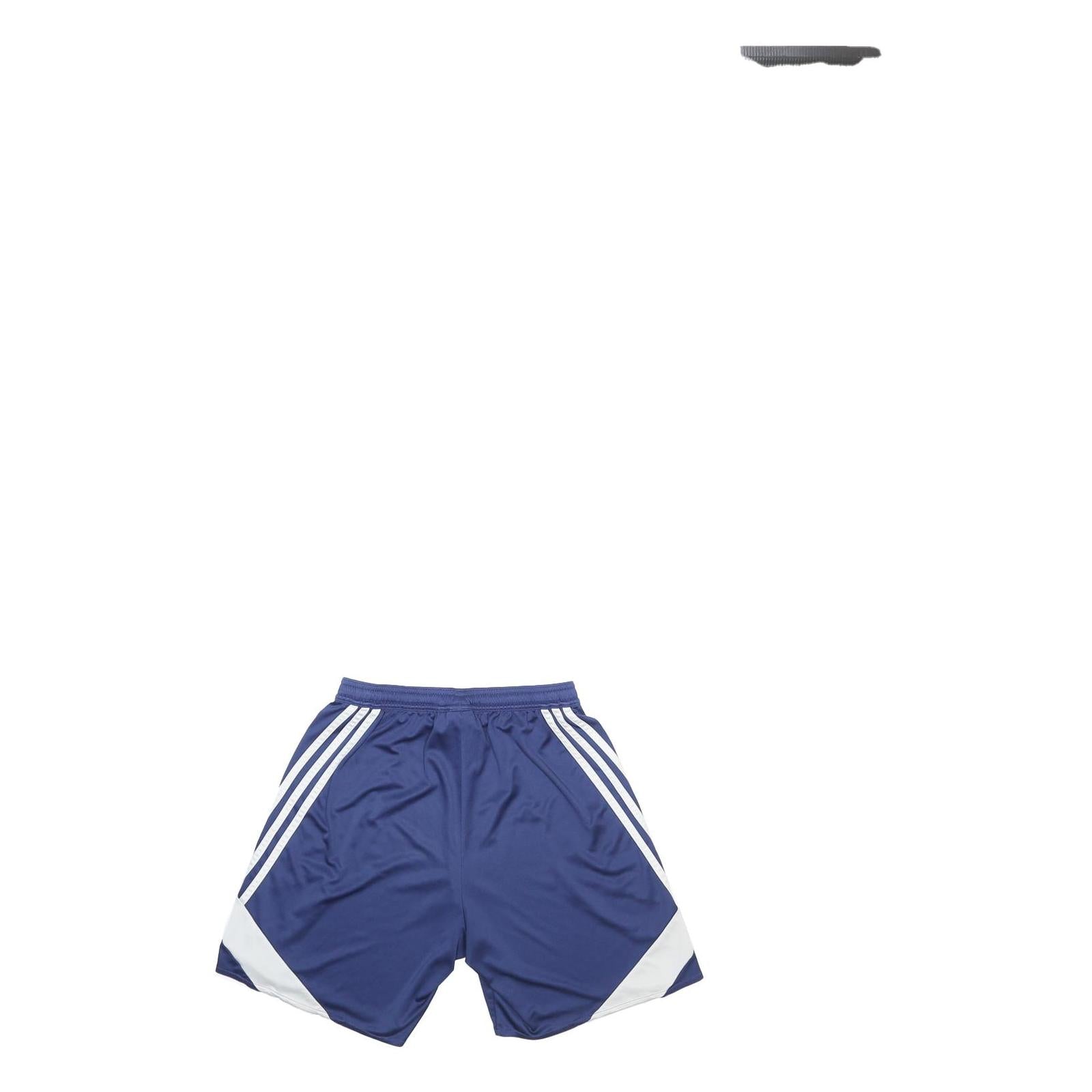 ADIDAS Mens Shorts Navy Blue White Casual Polyester S W22 Sports Gym Comfort