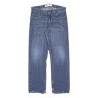 LEVI'S 505 Boys Slim Jeans Denim Medium W29 L29 Classic Cotton Blend Zip