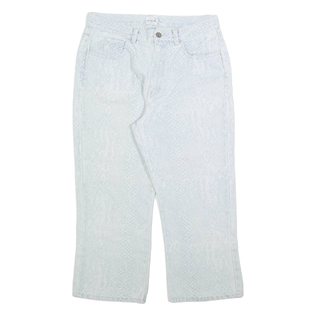 CALVIN KLEIN Womens Jeans Blue Regular Straight W29 L23