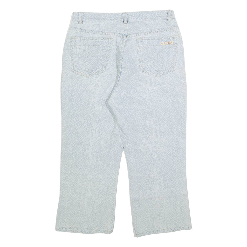 CALVIN KLEIN Womens Jeans Blue Regular Straight W29 L23