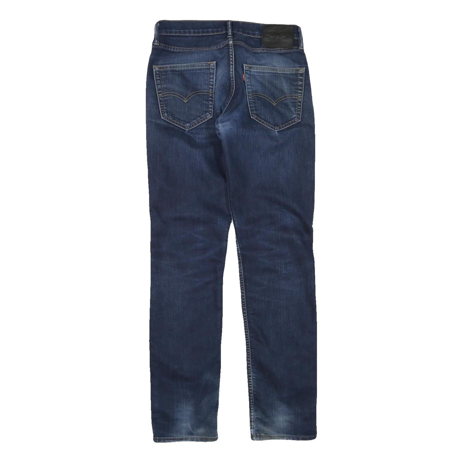 LEVI'S 511 SLIM Mens Jeans Blue Regular Slim Denim Medium W30 L32 Classic Zip