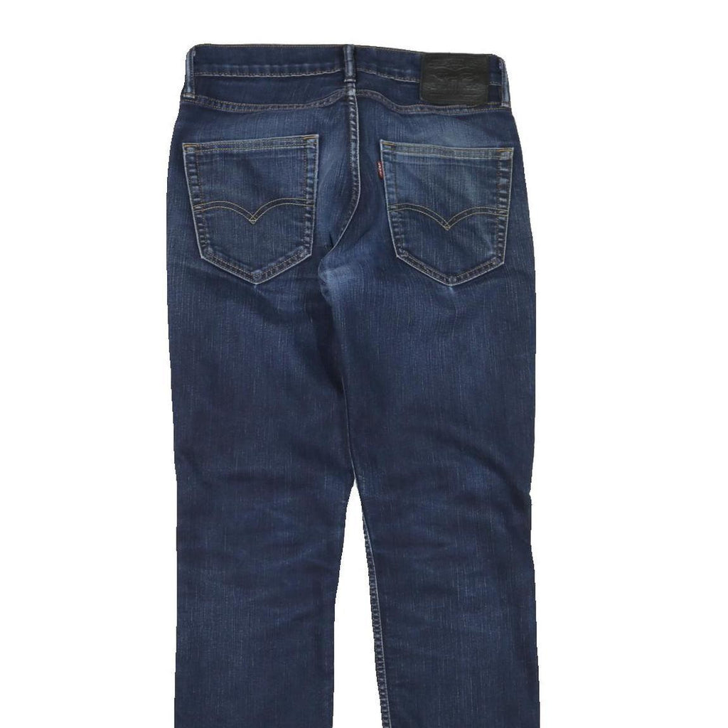 LEVI'S 511 SLIM Mens Jeans Blue Regular Slim Denim Medium W30 L32 Classic Zip