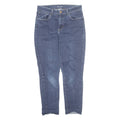 LEVI'S Womens Jeans Blue Regular Straight W30 L25