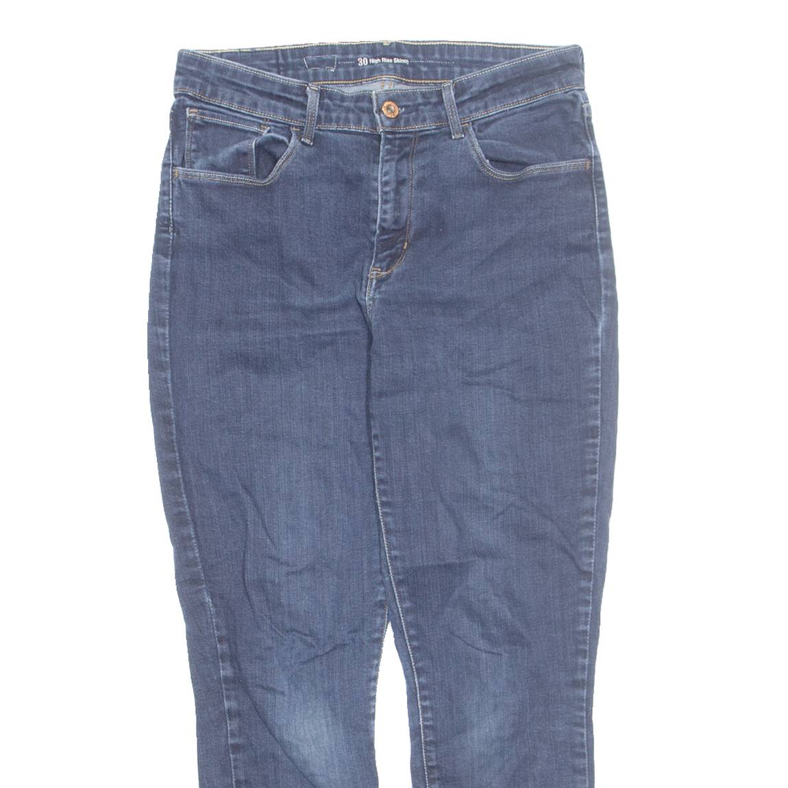 LEVI'S Womens Jeans Blue Regular Straight W30 L25