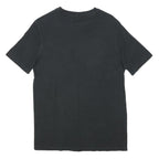 CHAMPION Mens Black Cotton Graphic T-Shirt M Short Sleeve Crew Neck Classic