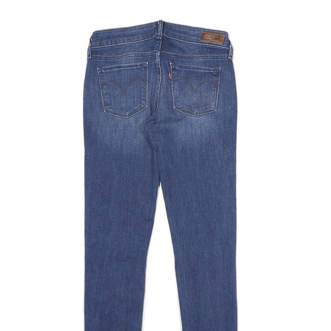 LEVI'S Slight Curve Skinny Womens Jeans Blue Slim Skinny Denim Medium W26 L32