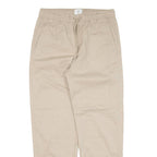 H&M Womens Trousers Beige Relaxed Tapered W30 L28