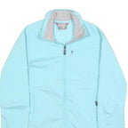 SALOMON Womens Blue Jacket M Polyester Blend Plain Zip Outdoor Sportswear