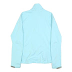 SALOMON Womens Blue Jacket M Polyester Blend Plain Zip Outdoor Sportswear