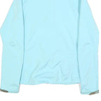 SALOMON Womens Blue Jacket M Polyester Blend Plain Zip Outdoor Sportswear