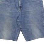 LEE Mens Denim Blue Regular Fit Shorts M W34 Classic Cotton Blend Casual