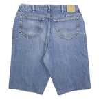 LEE Mens Denim Blue Regular Fit Shorts M W34 Classic Cotton Blend Casual