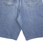 LEE Mens Denim Blue Regular Fit Shorts M W34 Classic Cotton Blend Casual