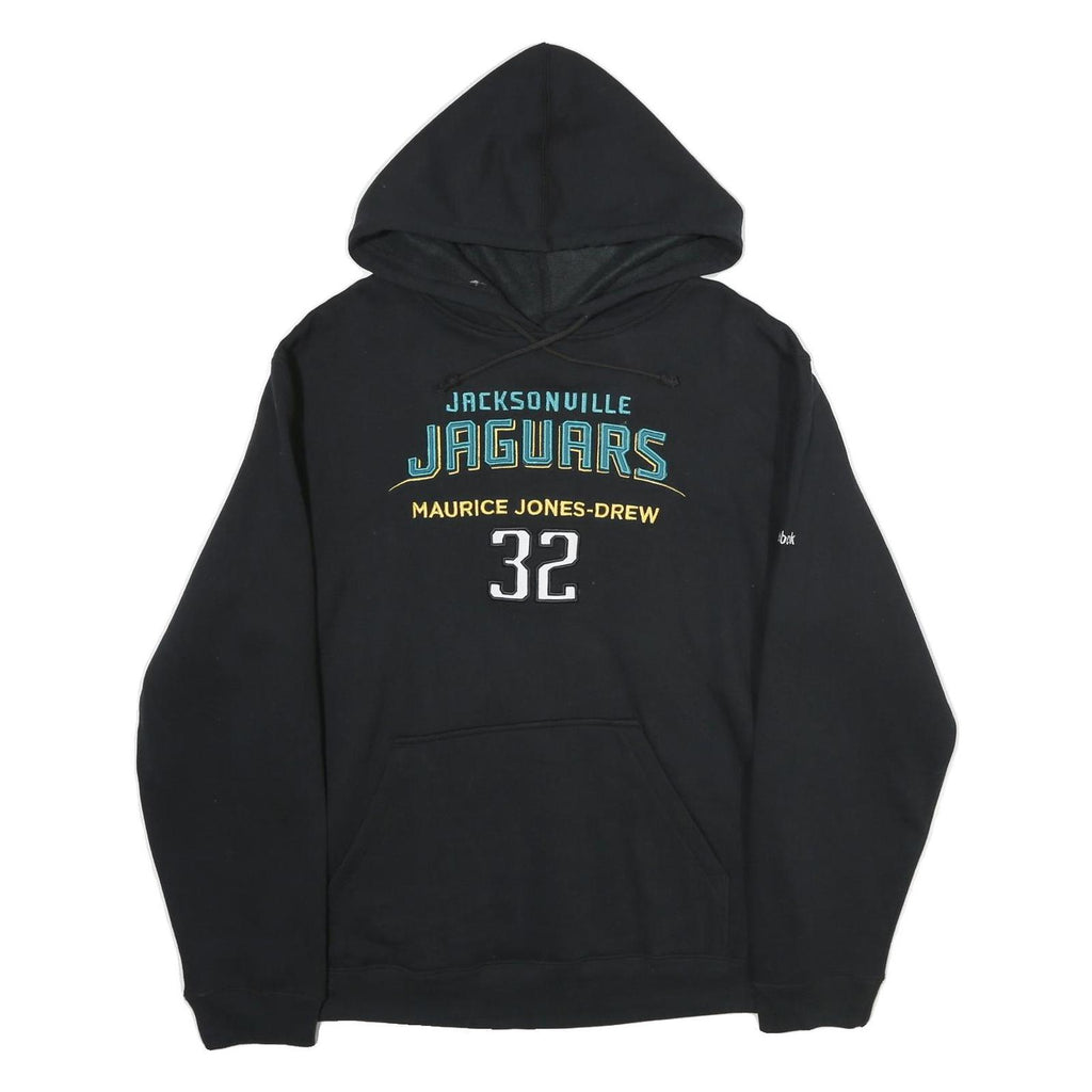 REEBOK Mens Black Jacksonville Jaguars Maurice Jones-Drew Hoodie M Sportswear