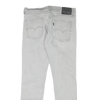 LEVI'S 511 Mens Jeans Grey Slim Skinny Denim W32 L30 Classic Zip Fastening