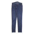 ESPRIT Womens Jeans Blue Slim Skinny Denim Medium W28 L32 Cotton Blend Zip