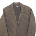 GAP Mens Brown Button Jacket XS Cotton Blend Classic Casual Smart