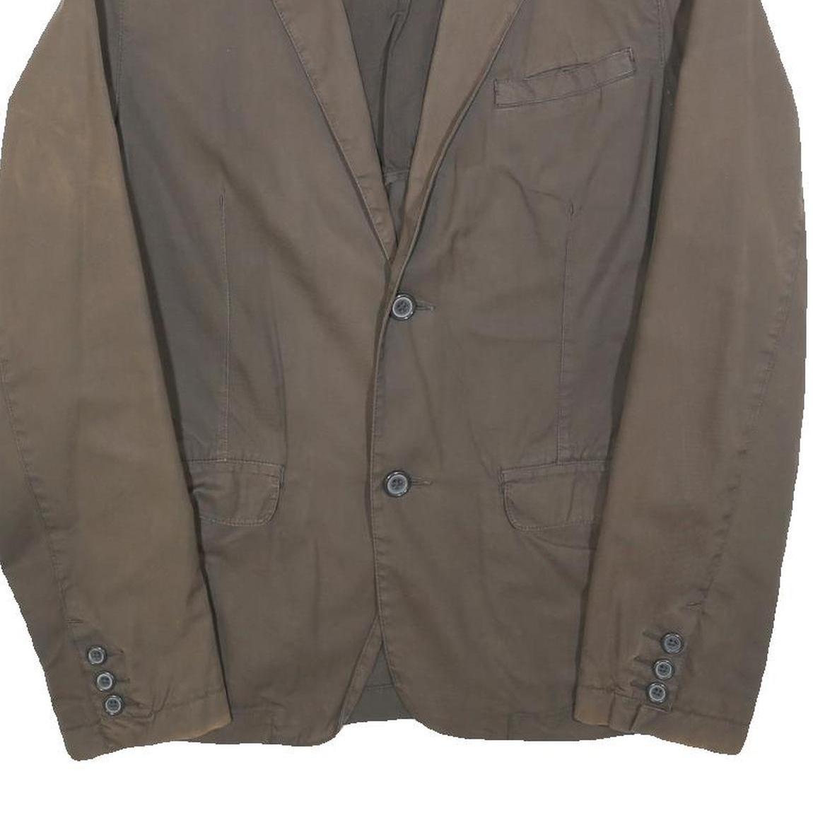 GAP Mens Brown Button Jacket XS Cotton Blend Classic Casual Smart