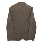 GAP Mens Brown Button Jacket XS Cotton Blend Classic Casual Smart