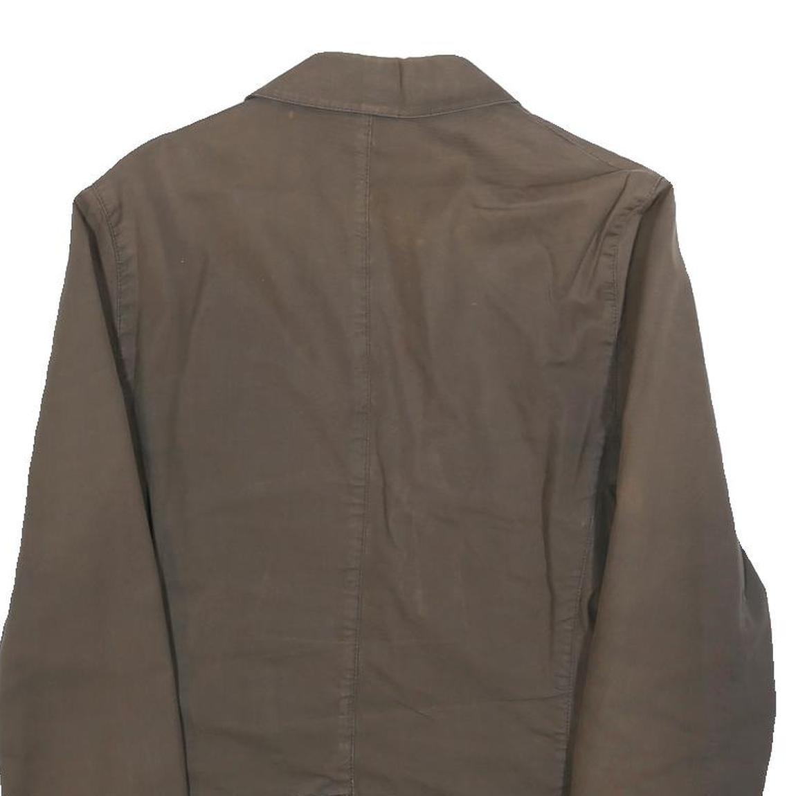 GAP Mens Brown Button Jacket XS Cotton Blend Classic Casual Smart