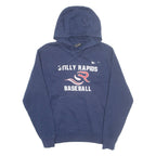NIKE Stilly Rapids Baseball Mens Blue Hoodie USA S